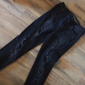 Ae size 8 hi rise jegging